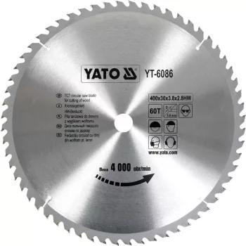YATO Fűrésztárcsa fához 400/30/60 (YT-6086)