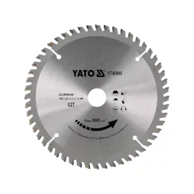 YATO Fűrésztárcsa Alumíniumhoz 160x52Tx20 mm (YT-60905)