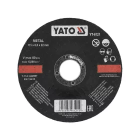 YATO Tisztítókorong fémre 115 x 6,0 x 22,2 mm (YT-6121)