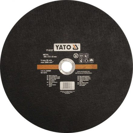YATO Vágókorong fémre 400 x 4,0 x 32 mm (YT-6137)