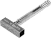 YATO Köszörűkorong-lehúzó gyémántszemcsés fejjel, kerámia korongokhoz, 45,5 × 13 mm (YT-61395)
