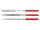 YATO Tűreszelő készlet 3 részes 5,0 x 180 mm (YT-6155)