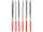 YATO Tűreszelő készlet 6 részes 5 x 180 mm (YT-6162)