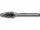 YATO Turbómaró fémhez 10 mm hengeres ívelt (YT-61724)