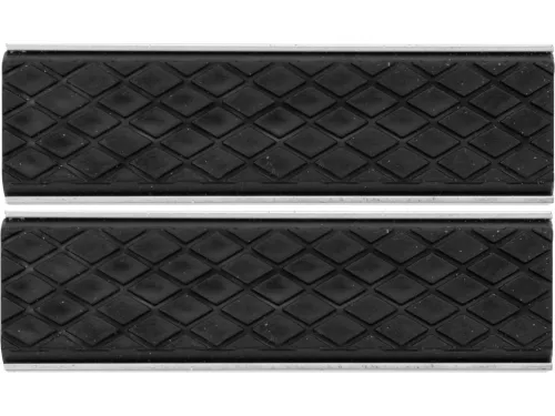 YATO Puha mágneses satupofa alumínium testtel és gumibetéttel, 100 × 30 × 10 mm, 2 db (YT-65001)