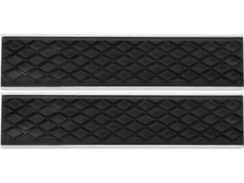 YATO Puha mágneses satupofa alumínium testtel és gumibetéttel, 125 × 30 × 10 mm, 2 db (YT-65002)