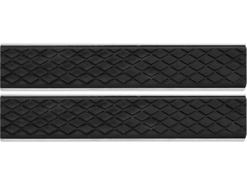 YATO Puha mágneses satupofa alumínium testtel és gumibetéttel, 150 × 30 × 10 mm, 2 db (YT-65003)