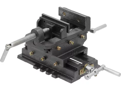 YATO Keresztszános gépsatu 100 mm, kétirányú állítással, öntöttvas kivitelben (YT-65075)
