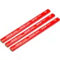 YATO ÁCSCERUZA 175 MM FÁRA PIROS, 3 DB (YT-692603)