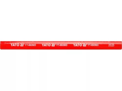 YATO ÁCSCERUZA 175 MM FÁRA PIROS, 3 DB (YT-692603)