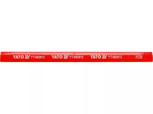 YATO ÁCSCERUZA 175 MM FÁRA PIROS, 12 DB (YT-692612)
