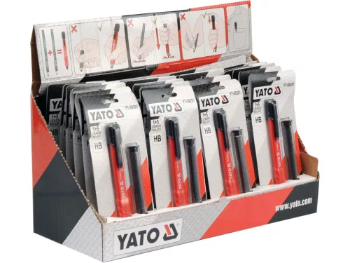 YATO Ácsceruza tölthető + 5db betét (YT-69281)