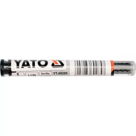 YATO Ácsceruza grafit betét szürke HB (5db/cs) (YT-69285)