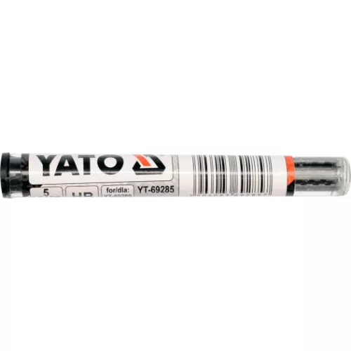YATO Ácsceruza grafit betét szürke HB (5db/cs) (YT-69285)
