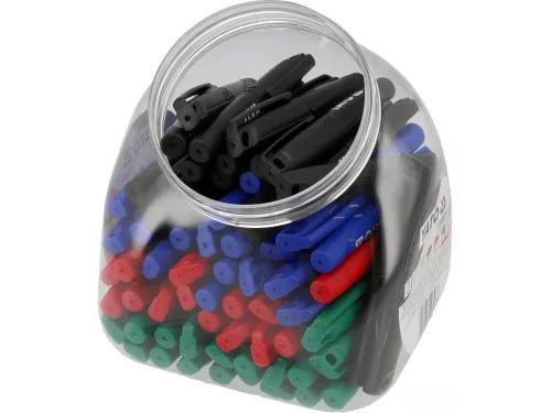 YATO Műhely filctoll készlet 72 db, alkoholos technikai marker több felületre (YT-69311)