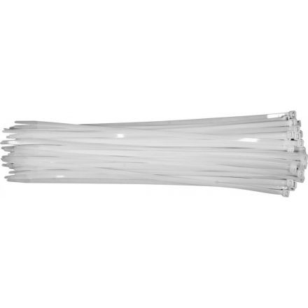 YATO Kábelkötegelő fehér 400 x 7,6 mm (50 db/cs) (YT-70633)