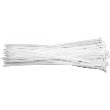 YATO Kábelkötegelő fehér 500 x 7,6 mm (50 db/cs) (YT-70635)