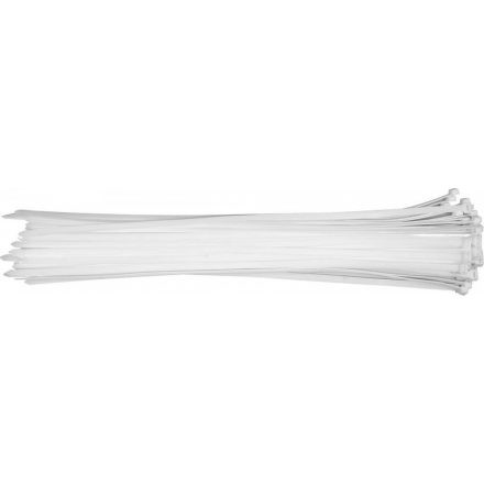 YATO Kábelkötegelő fehér 760 x 12,6 mm (50 db/cs) (YT-70639)