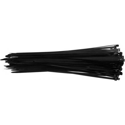 YATO Kábelkötegelő fekete 450 x 9,0 mm (50 db/cs) (YT-70656)