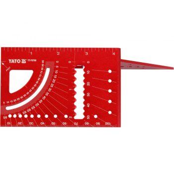   YATO 3D DERÉKSZÖG ALUMÍNIUM 100 X 150 MM 45°/90° (YT-70796)