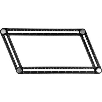   YATO alumínium szögmásoló vonalzó, 250x120 mm (YT-70880)