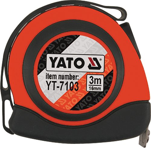 YATO Mérőszalag 5 m/19 mm, mágneses, nylon bevonatú (YT-7105)