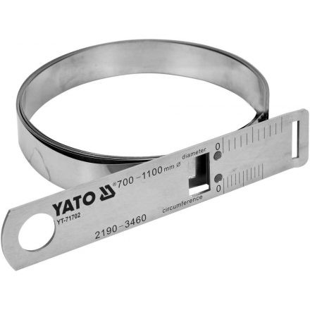 YATO acélszalag kerület és átmérő méréséhez 2190-300 mm (YT-71702)