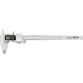   YATO Digitális tolómérő, háttérvilágítással rendelkező kijelzővel, 200 mm  (YT-72031)