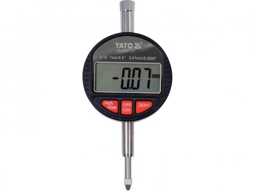 YATO Elektromos indikátor óra 0-12,7 mm (YT-72453)