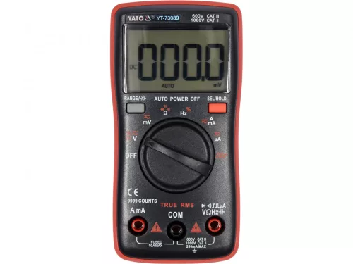 YATO DIGITÁLIS MULTIMÉTER TRUE RMS (YT-73089)