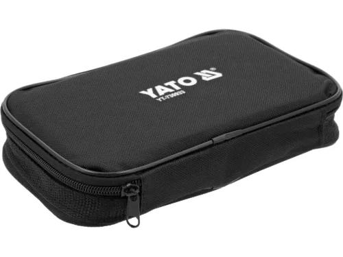 YATO Lakatfogó multiméter True RMS AC/DC, 10 mA–1000 A, 1000 V, NCV, indulóáram-méréssel (YT-730933)