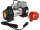 YATO Autós kompresszor 12 V, 180 W, 40 l/perc, 10 bar, LED lámpával és manométerrel (YT-73460)