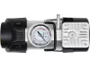 YATO Autós kompresszor 12 V, 180 W, 40 l/perc, 10 bar, LED lámpával és manométerrel (YT-73460)