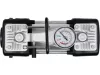 YATO Autós kompresszor 12 V, 250 W, 60 l/perc, 10 bar, két hengerrel, LED lámpával (YT-73462)