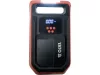 YATO Autós kompresszor 12 V, 120 W, 25 l/perc, 10 bar, LCD nyomáskijelzővel és LED lámpával (YT-73470)