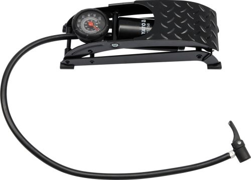 YATO Lábpumpa nyomásmérővel fém 0-0,7 MPa (YT-7349)