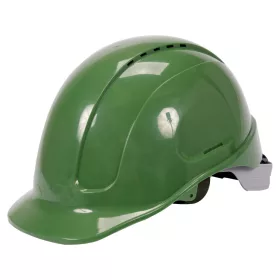   YATO Munkavédelmi védősisak zöld, ABS, 53–64 cm, racsnis állítással, EN 397 (YT-73975)