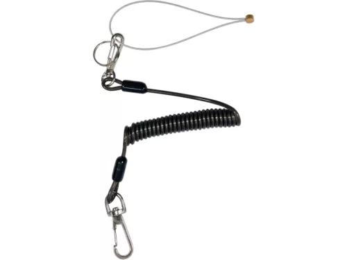 YATO Szerszámbiztosító rugós kábel 3 kg terhelhetőséggel, 52–170 cm, 1,5 mm (YT-74009)