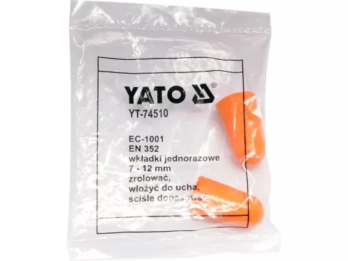 YATO Füldugó 7-12 mm (200 pár/doboz) (YT-74510)