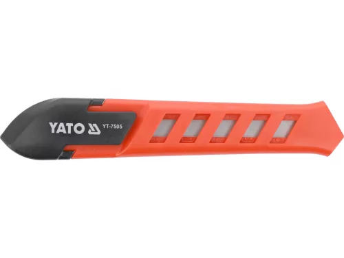 YATO Törhető pengés kés 18 mm  (YT-7505)