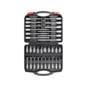   YATO Torx bit dugókulcs készlet 1/2”, T20–T70, 32 részes (YT-77541)