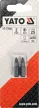 YATO 2 db 25mm 1/4 Bit PZ1 (YT-77880)