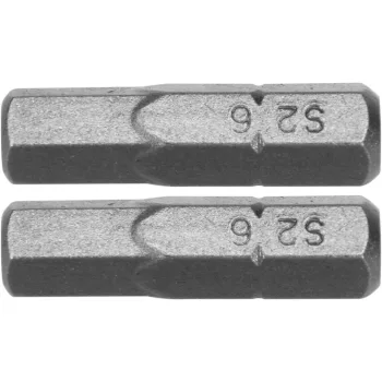 YATO H6 25mm imbusz Bit 1/4 2 db (YT-77923)