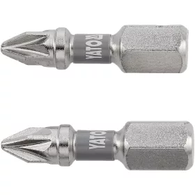 YATO Csavarbit 1/4 25MM PZ1 2DB NI (YT-78003)