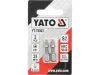 YATO Csavarbit 1/4 25MM PZ1 2DB NI (YT-78003)