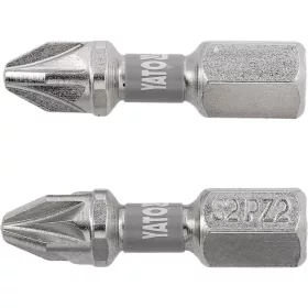 YATO Csavarbit 1/4 25MM PZ2 2DB NI (YT-78004)