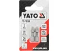 YATO Csavarbit 1/4 25MM PZ2 2DB NI (YT-78004)