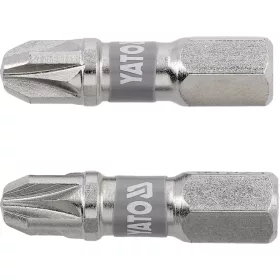 YATO Csavarbit 1/4 25MM PZ3 2DB NI (YT-78005)