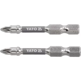 YATO Csavarbit 1/4 50MM PZ1 2db NI (YT-78023)