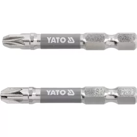 YATO Csavarbit 1/4 50MM PZ3 2db NI (YT-78025)